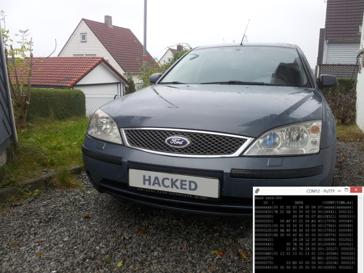 Ford Mondeo MK3 CAN hacking